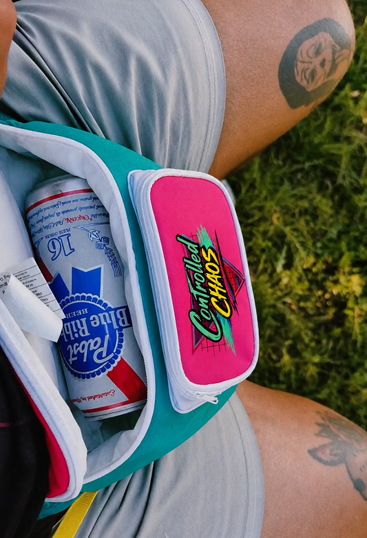 The Controlled Chaos Retro Cooler Fanny Pack