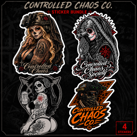 CHAOS DONT FAZE US- STICKER BUNDLE